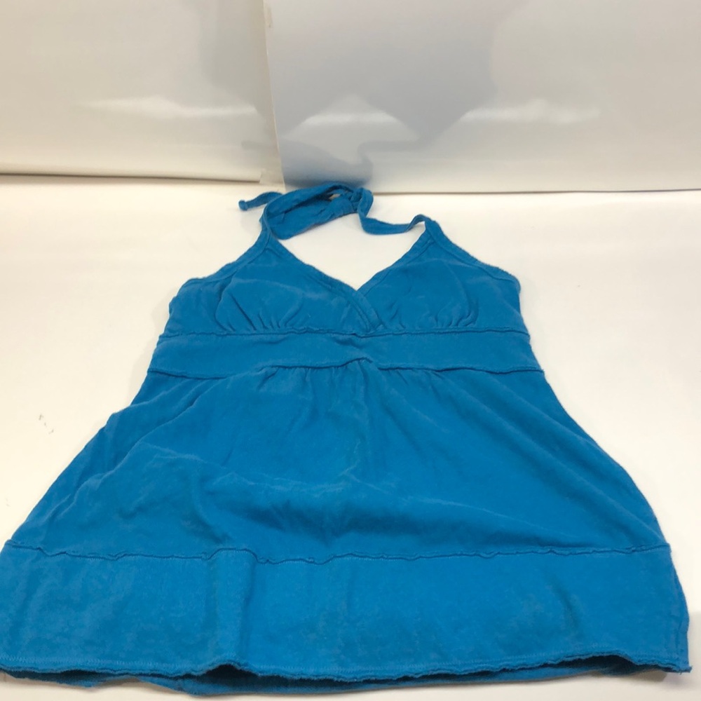 SO Women’s Halter Top: Sapphire Small